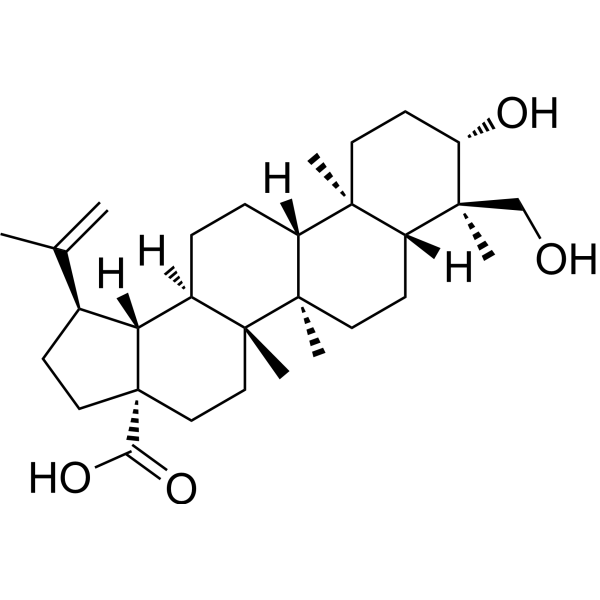 23-Hydroxybetulinic acid (23-hydroxybetulinic acid; Anemosapogenin) 85999-40-2